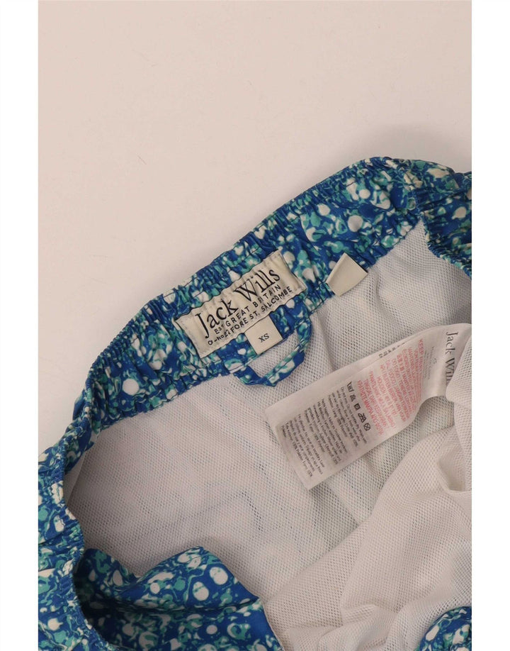Męskie spodenki kąpielowe Jack Wills XS w niebieskie kropki, poliester