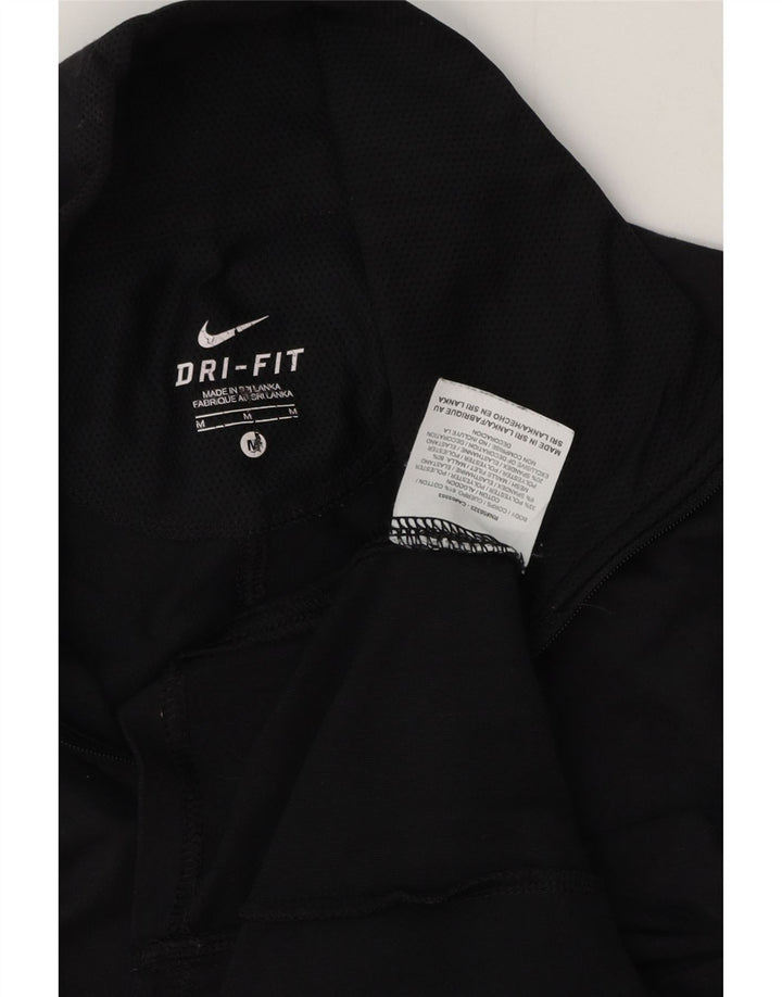 Damski dres NIKE Dri Fit z zamkiem błyskawicznym na szyi, UK 12, średni granat