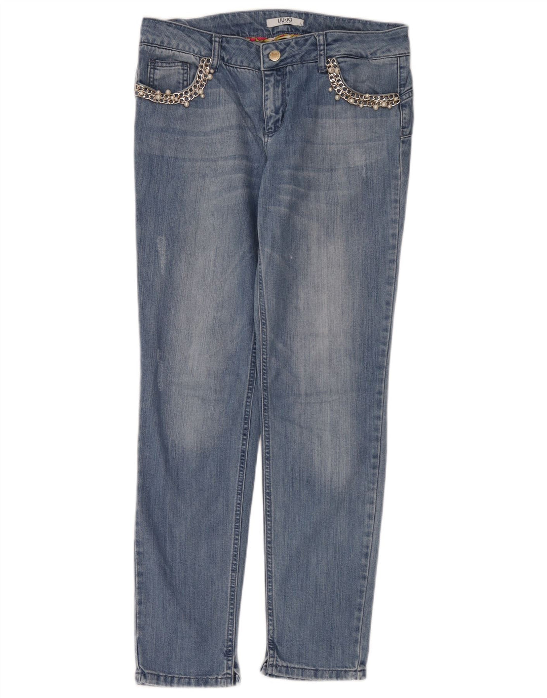 Damskie jeansy Liu Jo W32 L30 Niebieskie