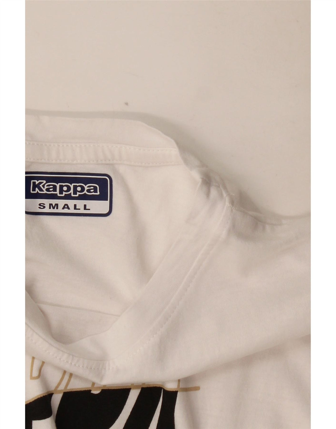 Damska koszulka graficzna KAPPA Top UK 10 Small White