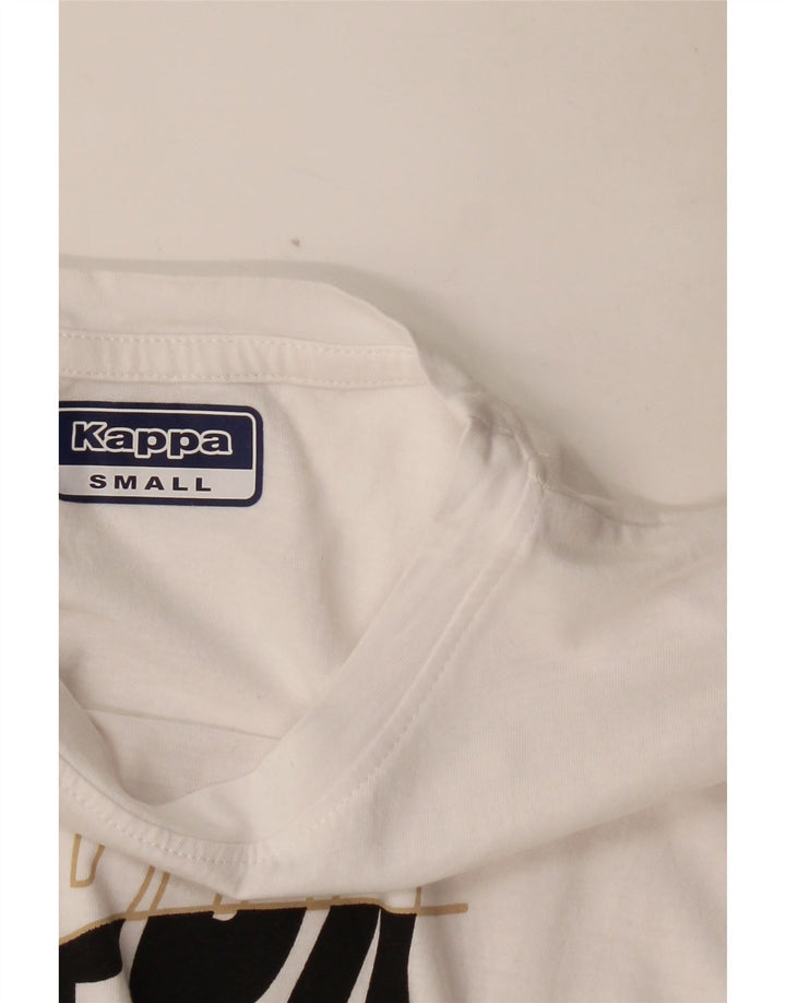 Damska koszulka graficzna KAPPA Top UK 10 Small White