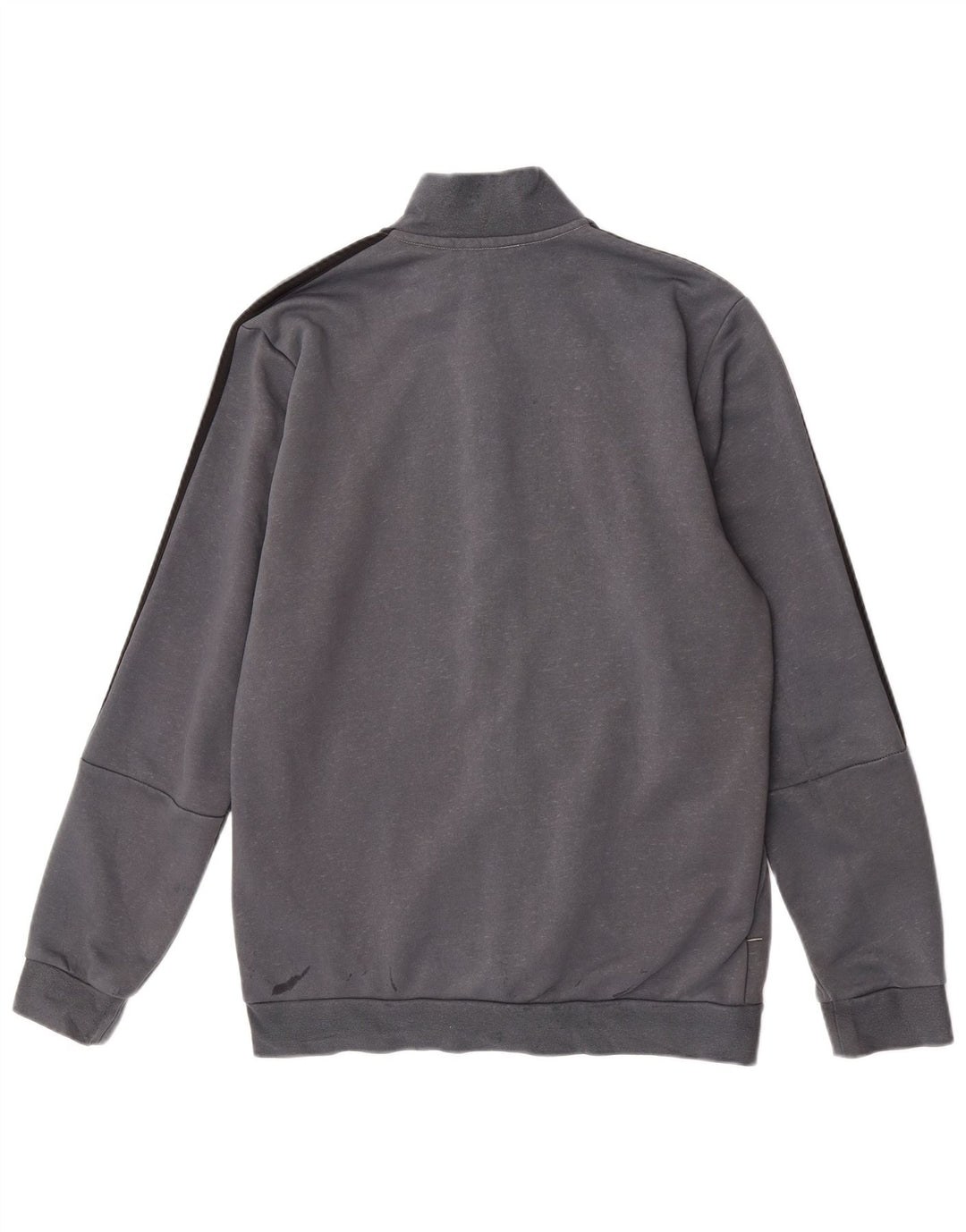 Adidas Męska bluza dresowa UK 40/42 Średnia szara bawełna