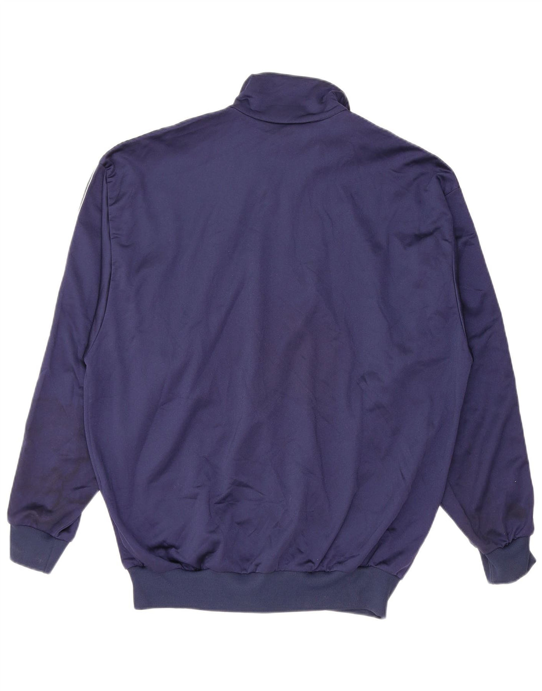 Męska kurtka dresowa Asics z grafiką, średnia, granatowa, sportowa z blokami kolorów