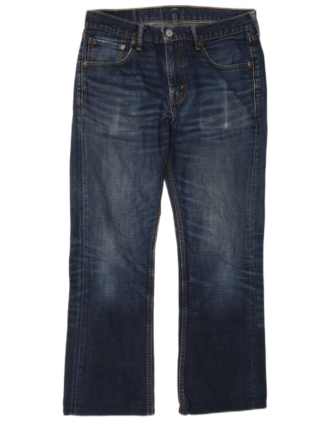 Męskie jeansy Levi's Bootcut W32 L28 Niebieska bawełna