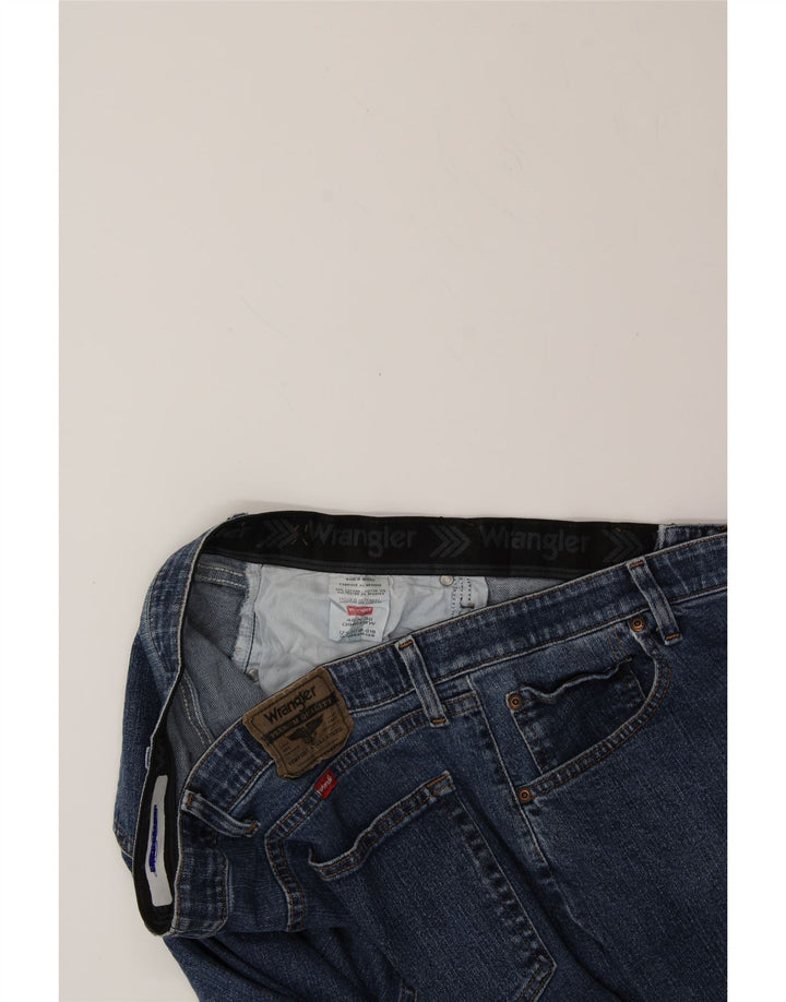 WRANGLER Mens Slim Capri Jeans W48 L22 Blue Cotton Vintage Wrangler and Second-Hand Wrangler from Messina Hembry 