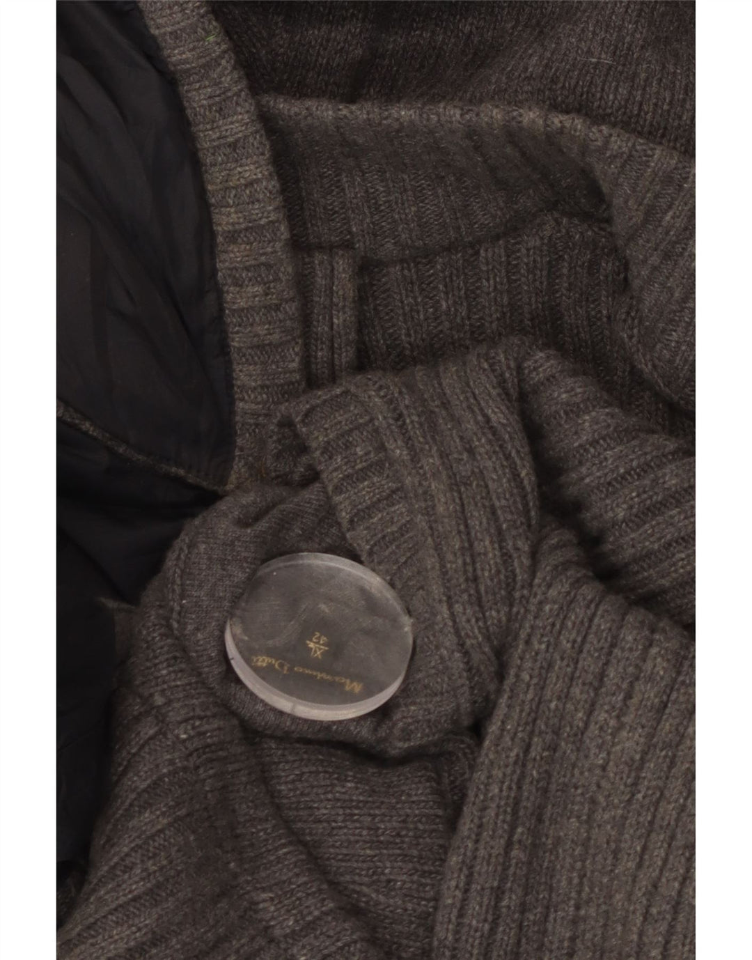 Męska dwustronna kurtka z kapturem Massimo Dutti UK 42 XL, szara