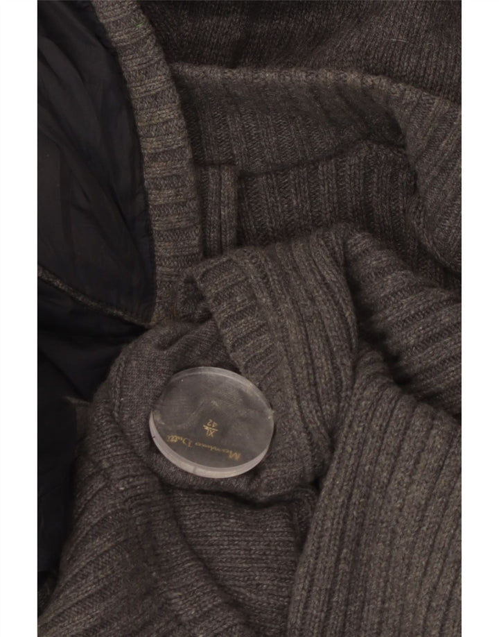 Męska dwustronna kurtka z kapturem Massimo Dutti UK 42 XL, szara