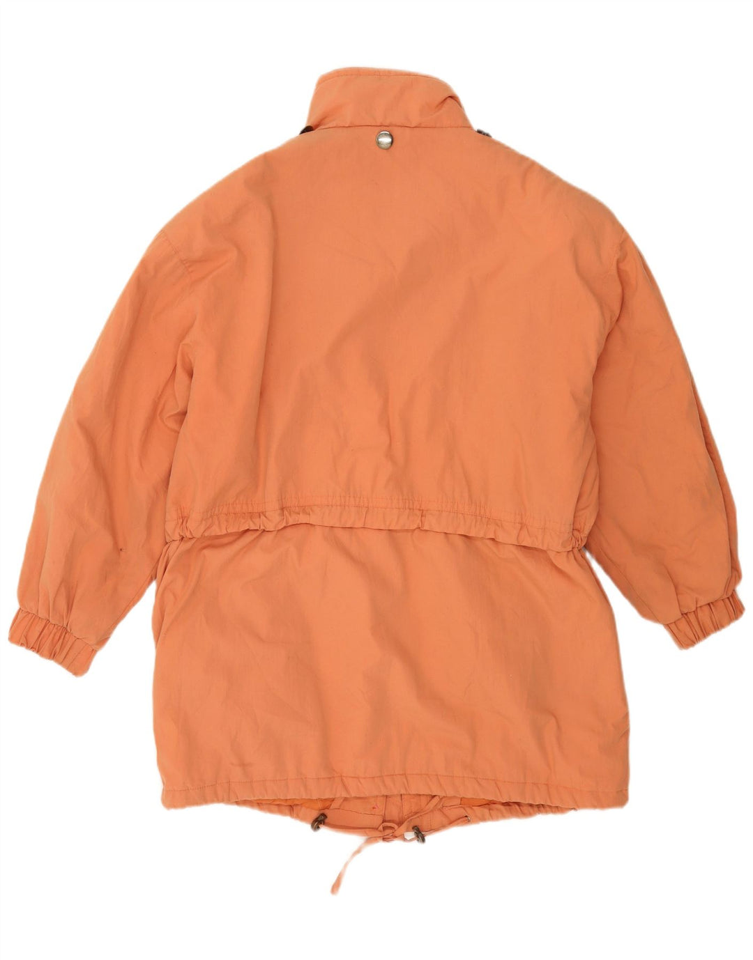 Vintage damska kurtka parka UK 18 XL pomarańczowa