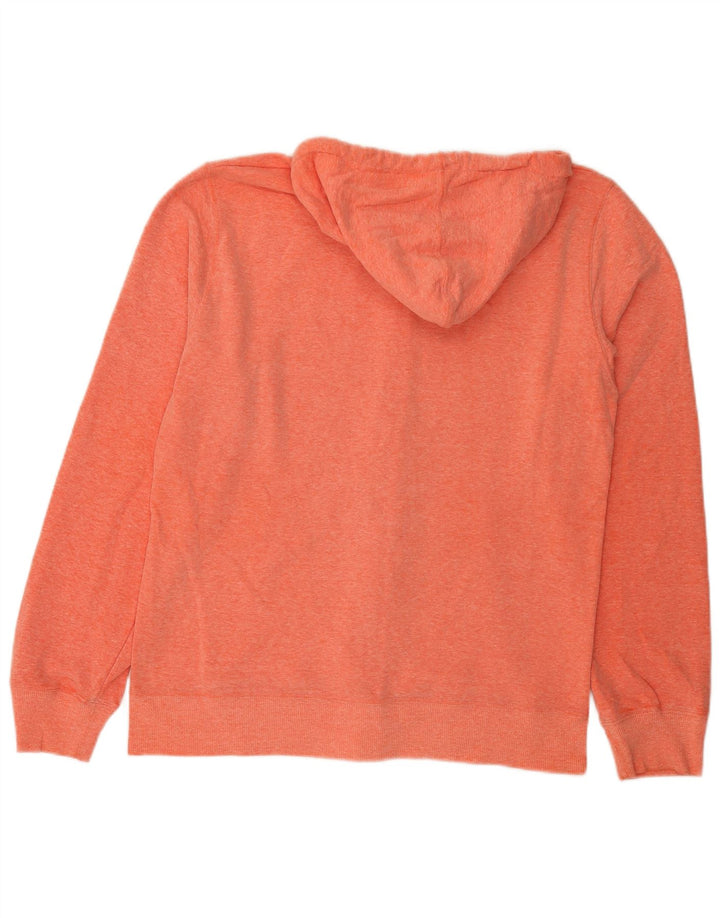 Męski sweter Zara z kapturem i zamkiem XL, pomarańczowy, nakrapiany