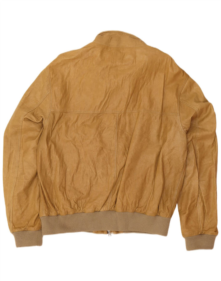 Kurtka skórzana damska Massimo Rebecchi IT 54 3XL beżowa