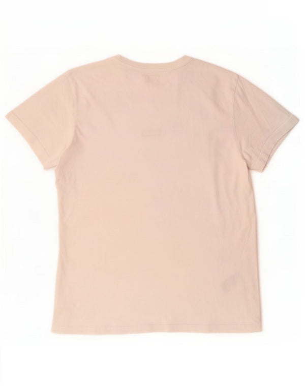 Męski T-shirt Levi's Top Średniej Białej Bawełny