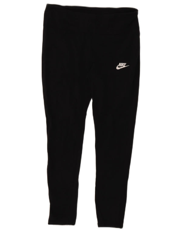 Legginsy damskie Nike UK 18 XL, czarne, bawełniane
