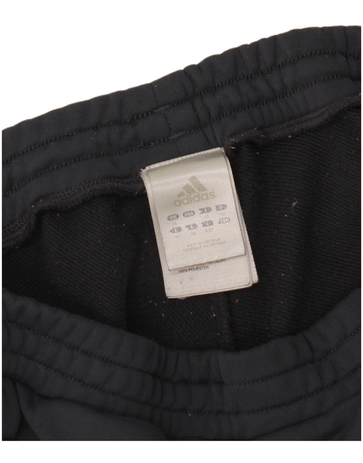 Damskie spodnie dresowe Adidas UK 16, duże, szare, poliestrowe