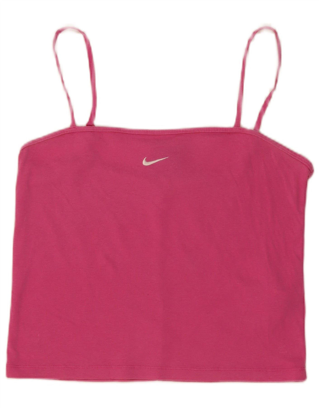 Damski top na ramiączkach Nike UK 14, duży, różowy, bawełniany