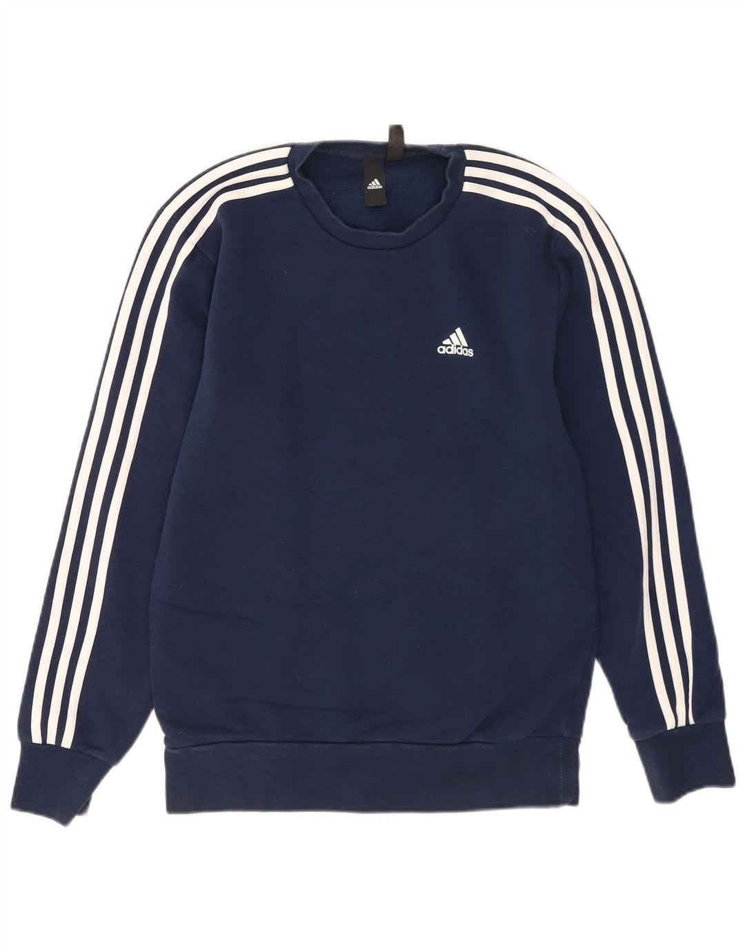 Adidas Męska Bluza Sweter Mały Granatowy Bawełniany