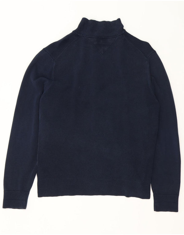 Sweter męski Tommy Hilfiger XL, granatowy, bawełniany