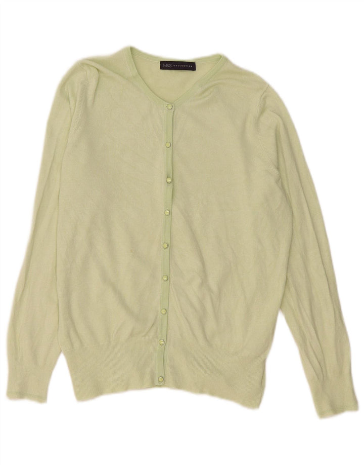 Sweter damski Marks & Spencer UK 12, średnio zielona wiskoza