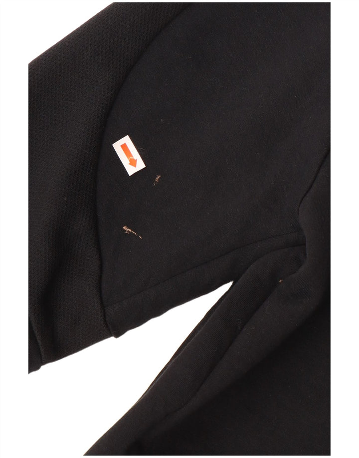 Damski sweter z kapturem i zamkiem PUMA UK 14, średni czarny, bawełniany