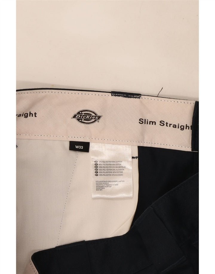 Męskie spodenki Chino DICKIES W33 Średni granatowy poliester