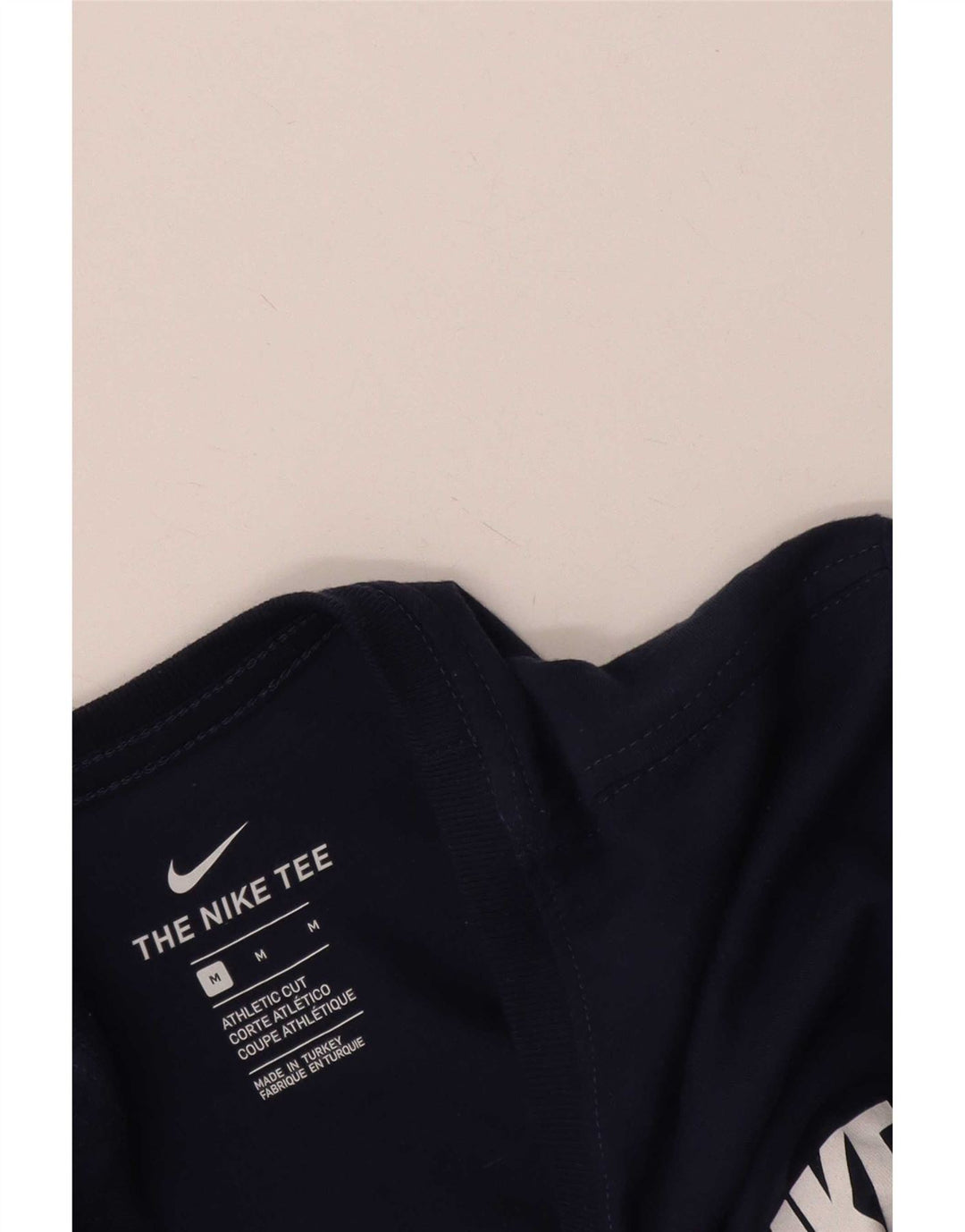 Męski T-shirt Nike Athletic Cut Graphic Top, średni granatowy