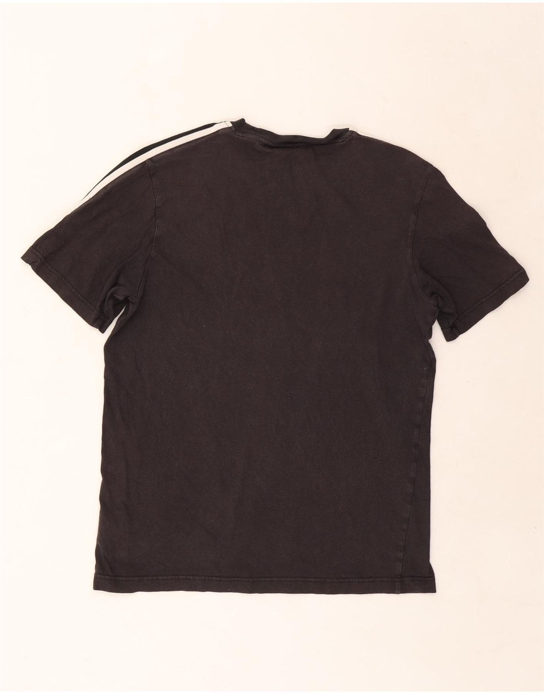 Męska koszulka z grafiką Adidas, mała, czarna, bawełniana