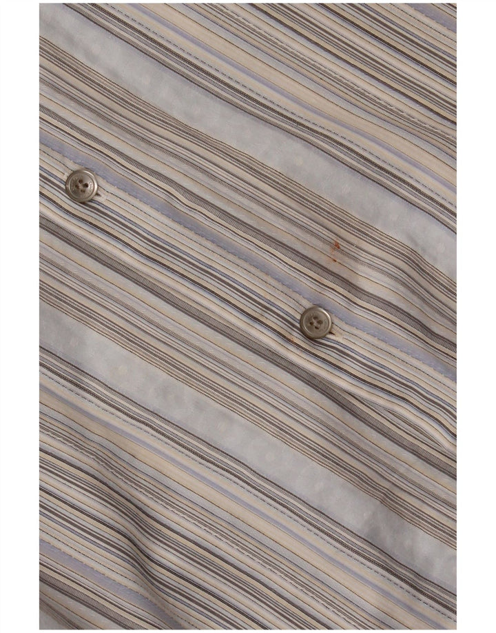 Koszula męska CALVIN KLEIN, bawełniana w średnie niebieskie paski