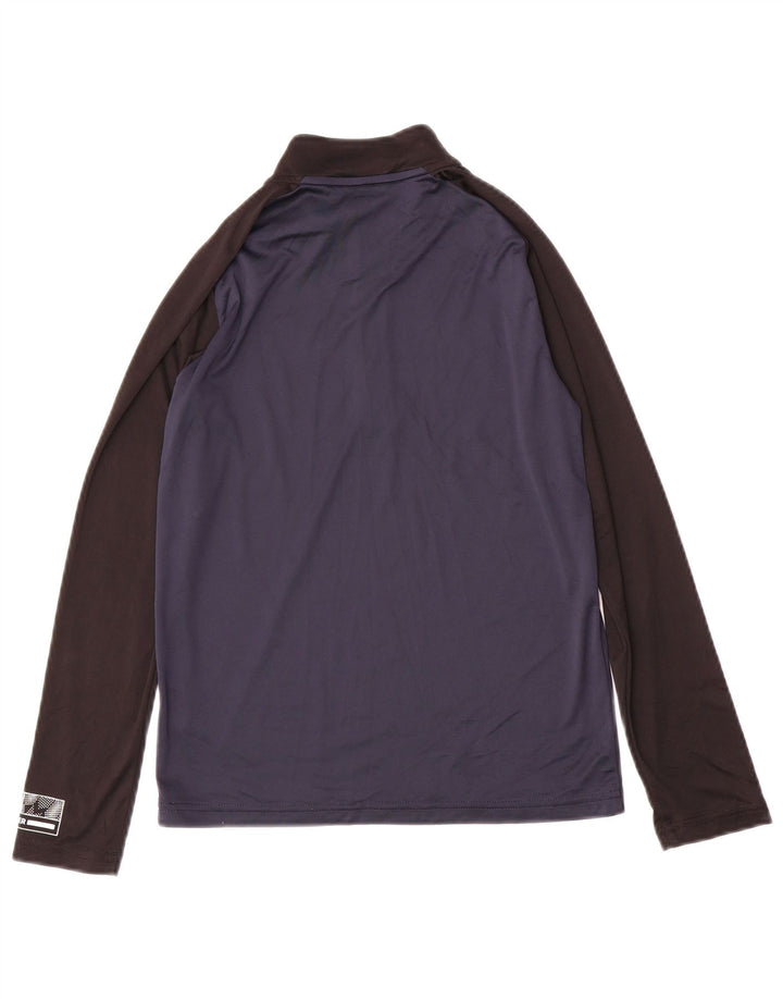 Bluza chłopięca PUMA, bluza dresowa, 11-12 lat, granatowa, z blokami kolorów