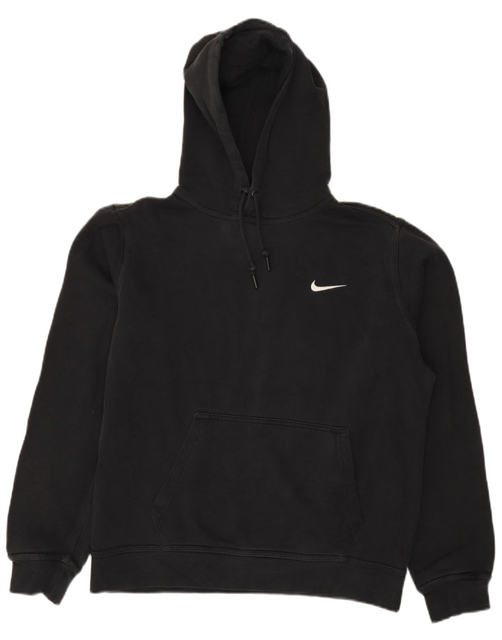 Męska bluza z kapturem Nike, średnia czarna, bawełniana