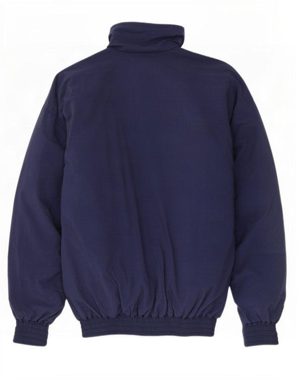 Vintage męska kurtka bomber UK 44 2XL granatowa
