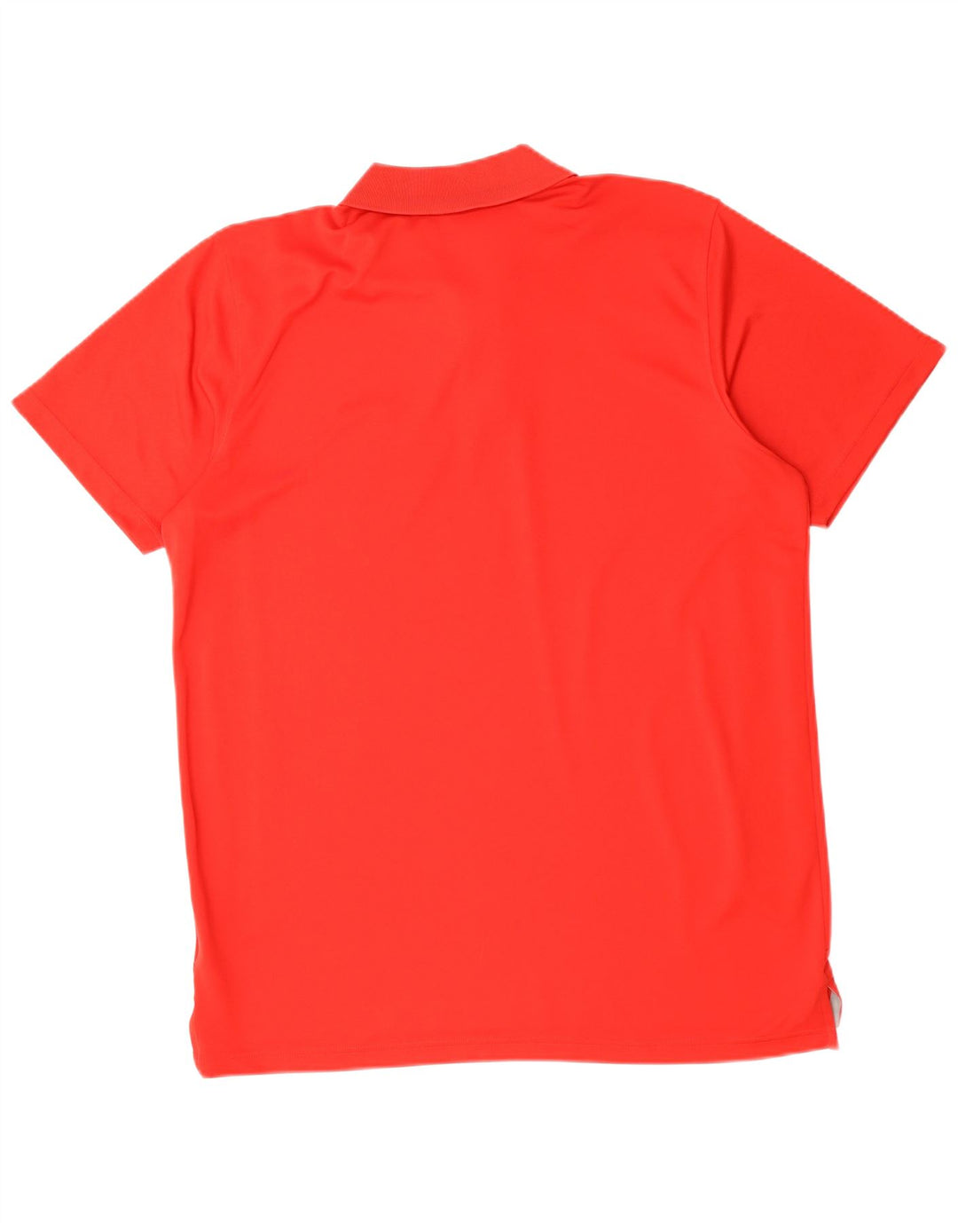 REEBOK Mens Polo Shirt XL Red Colourblock Polyester
