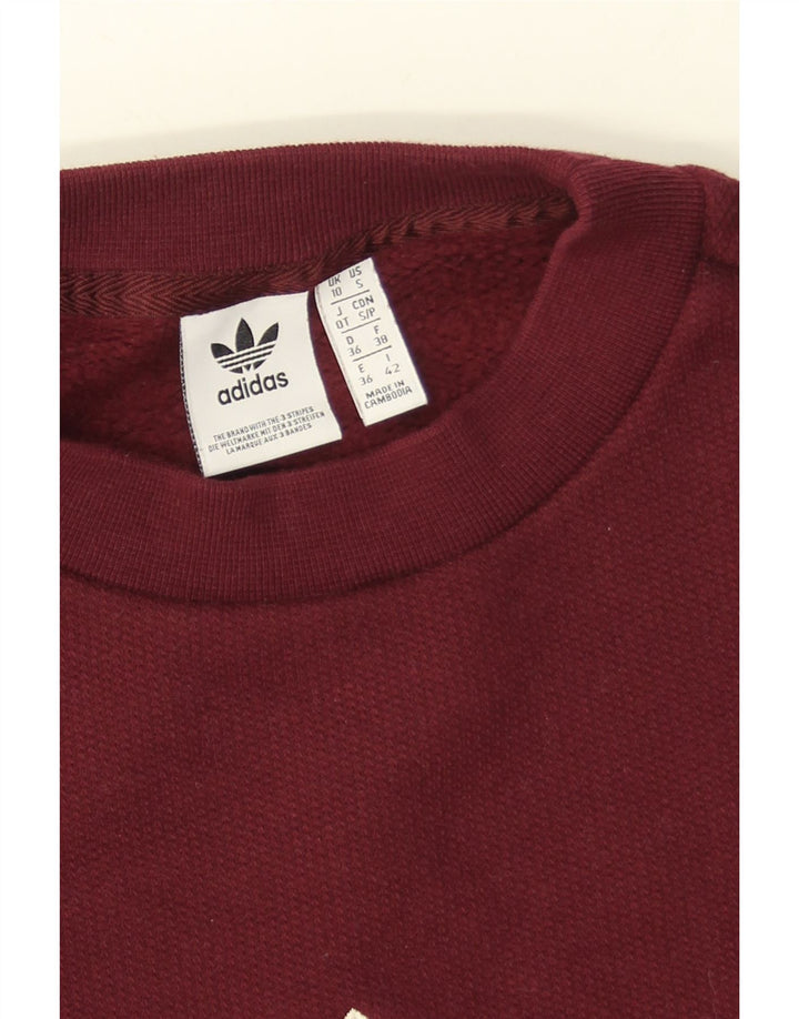 Damska bluza Adidas Graphic Jumper UK 10 Small Black Colorblock