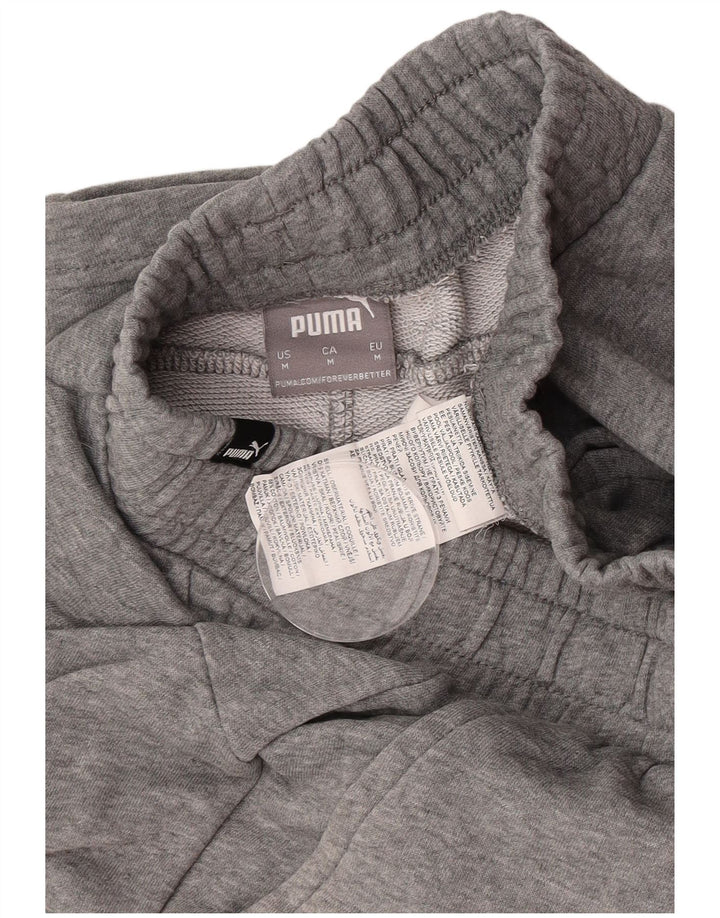 Męskie spodenki sportowe Puma Średnioszare, bawełniane w plamki