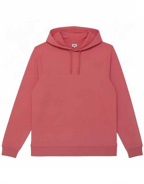 Marks & Spencer Damski sweter z kapturem UK 14 Medium Pink Cotton