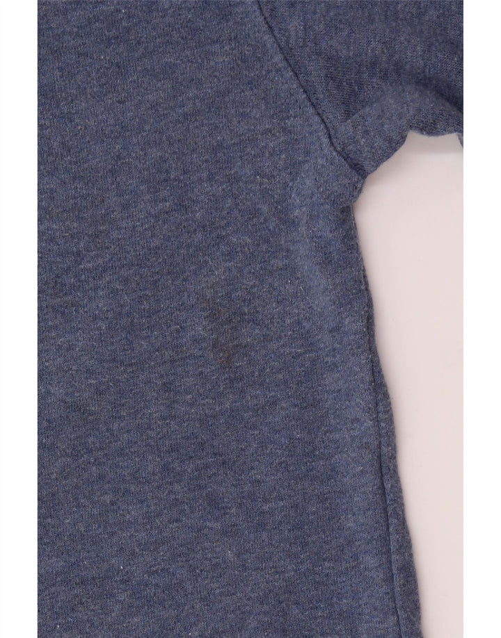 Damski sweter z grafiką CALVIN KLEIN JEANS UK 16, duży niebieski