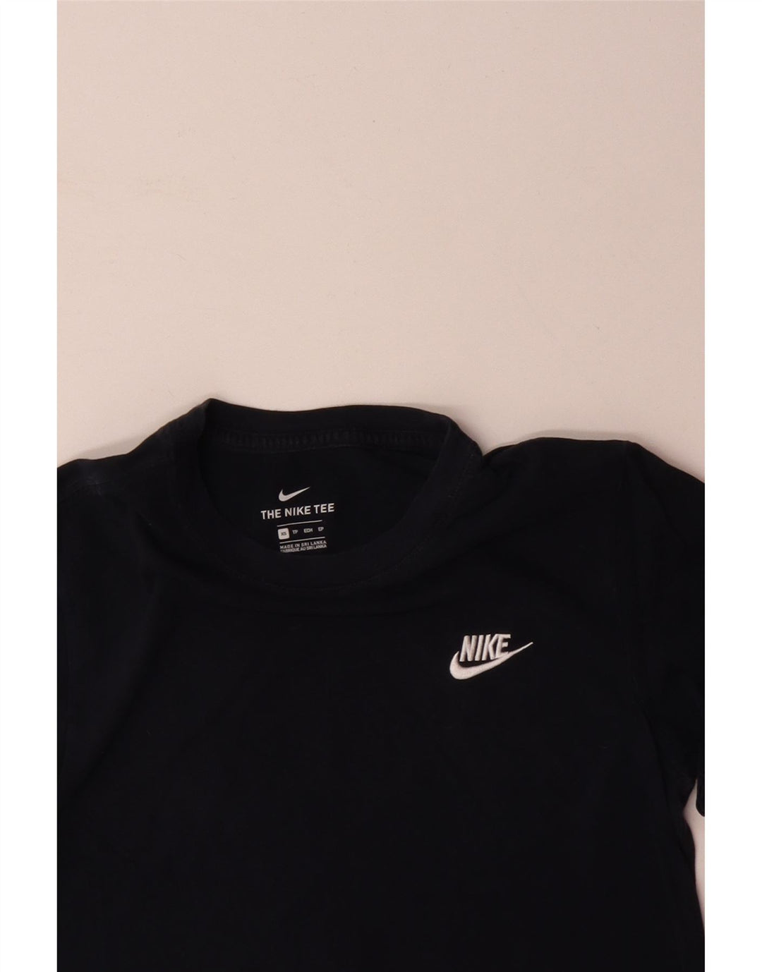 T-shirt męski NIKE Top XS, bawełniany, granatowy