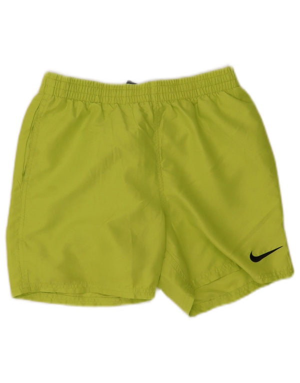 Chłopięce spodenki sportowe Nike 12-13 lat, duże, zielone, poliestrowe