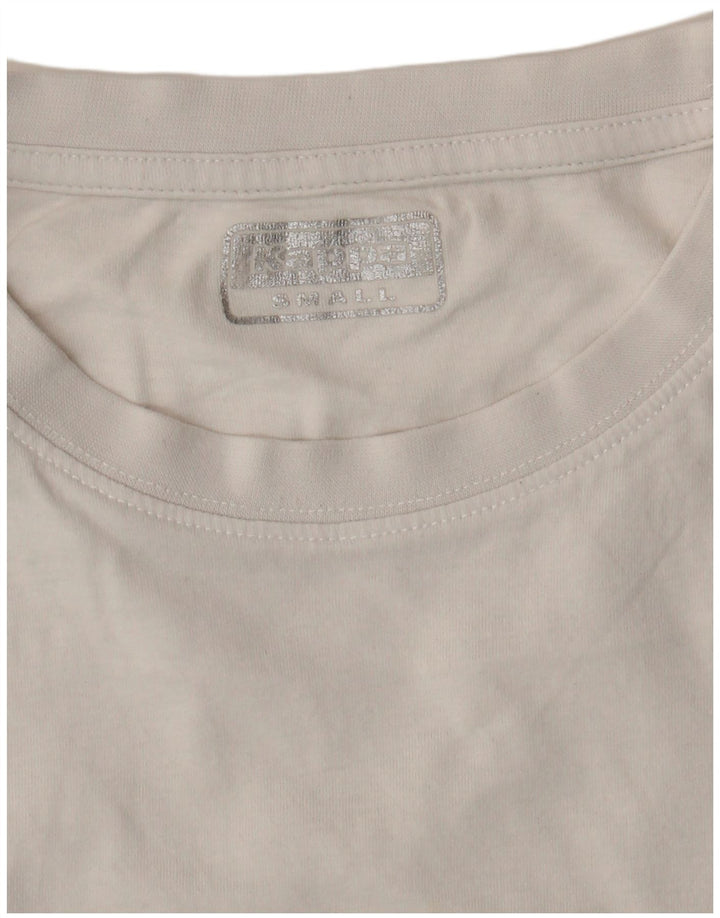 Męska kamizelka KAPPA, mała w kolorze złamanej bieli