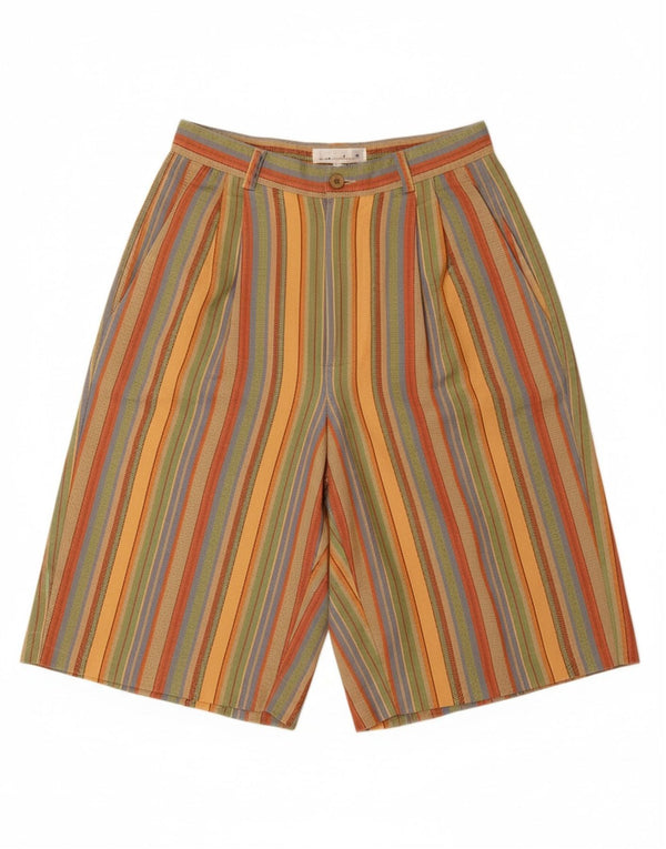 Damskie spodenki Chino VINTAGE UK 10 Small W26 w wielokolorowe paski