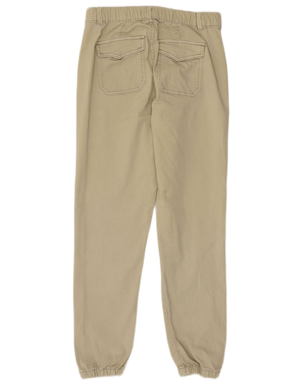 Damskie spodnie joggery Marks & Spencer UK 10 Small W28 L27 Zielona bawełna