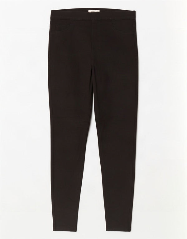 Marks & Spencer Damskie jeansy Jegging UK 12 Medium W30 L30 Czarna bawełna