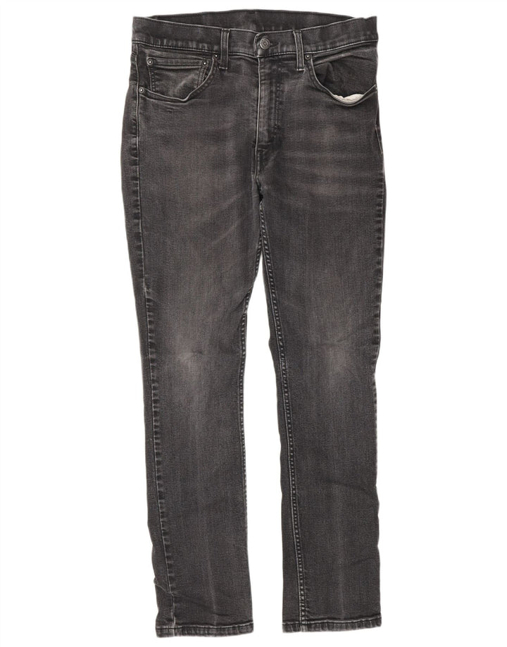 Męskie jeansy Levi's 511 Slim W34 L30 Czarna bawełna