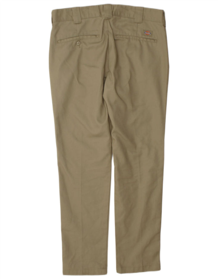 Męskie spodnie chino Dickies Slim Fit W34 L32 Khaki poliester