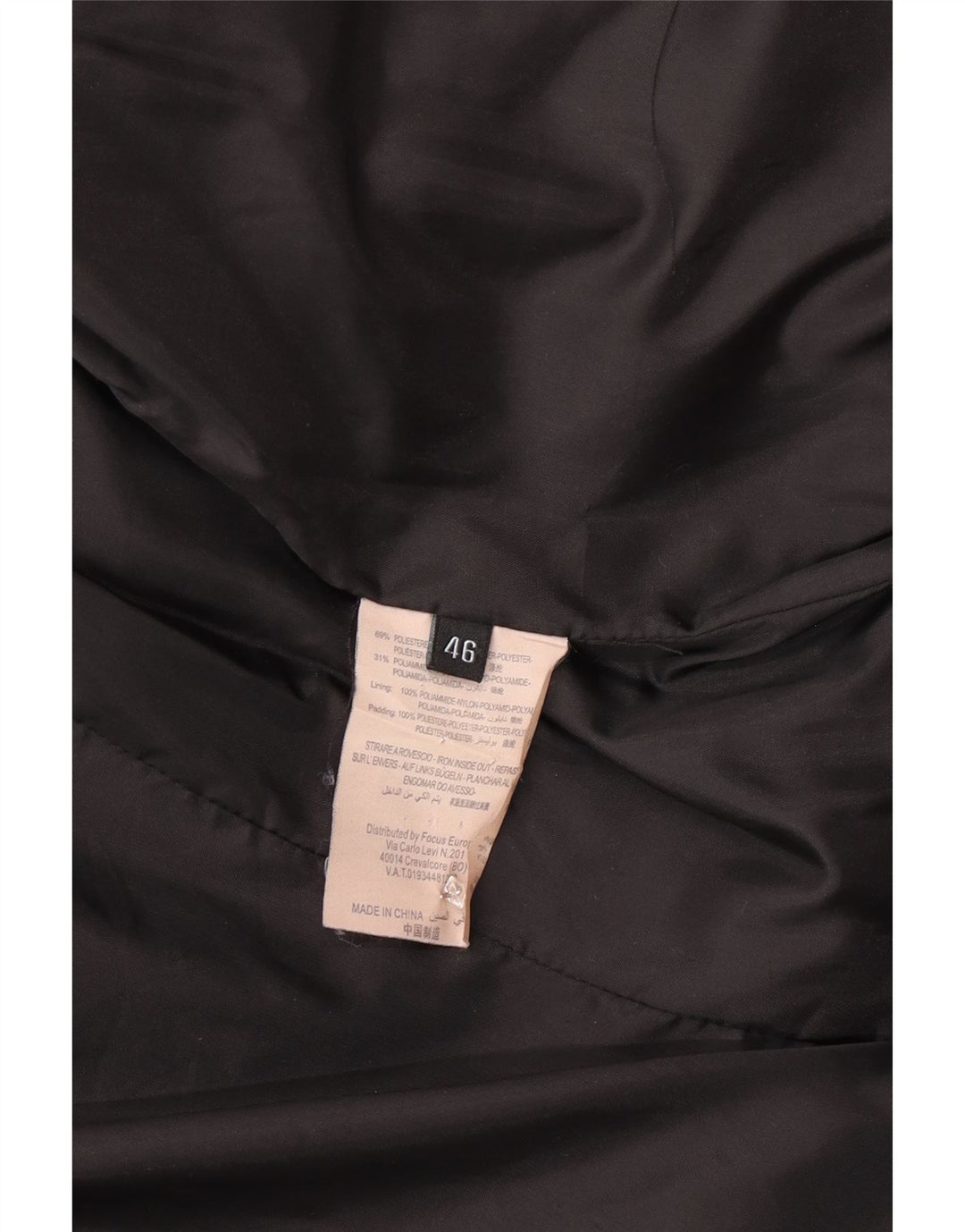 Damski ocieplany płaszcz Guess By Marciano IT 46, duży, granatowy, poliester