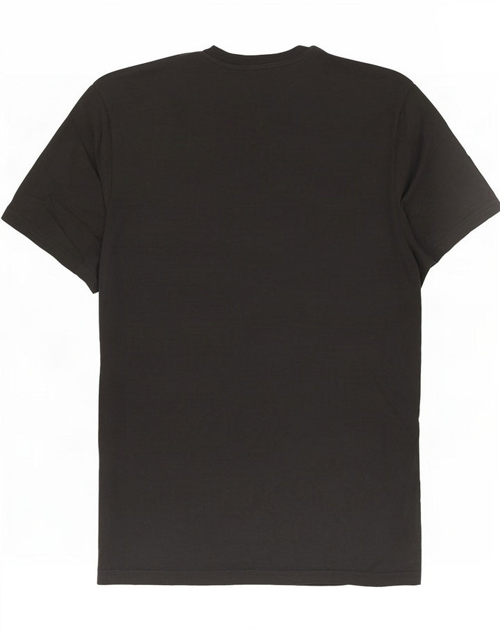 Adidas Męski T-shirt Top Duży Czarny Bawełniany