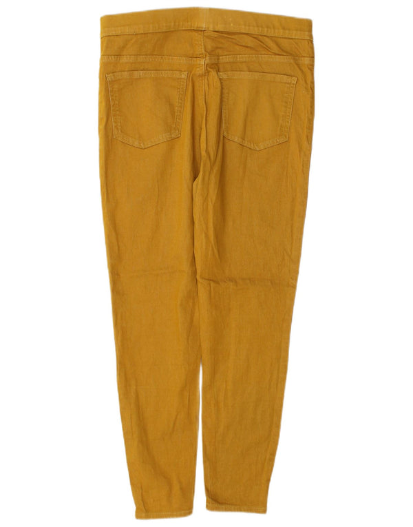 Marks & Spencer Damskie jeansy Jegging UK 12 Medium W30 L27 Żółta bawełna