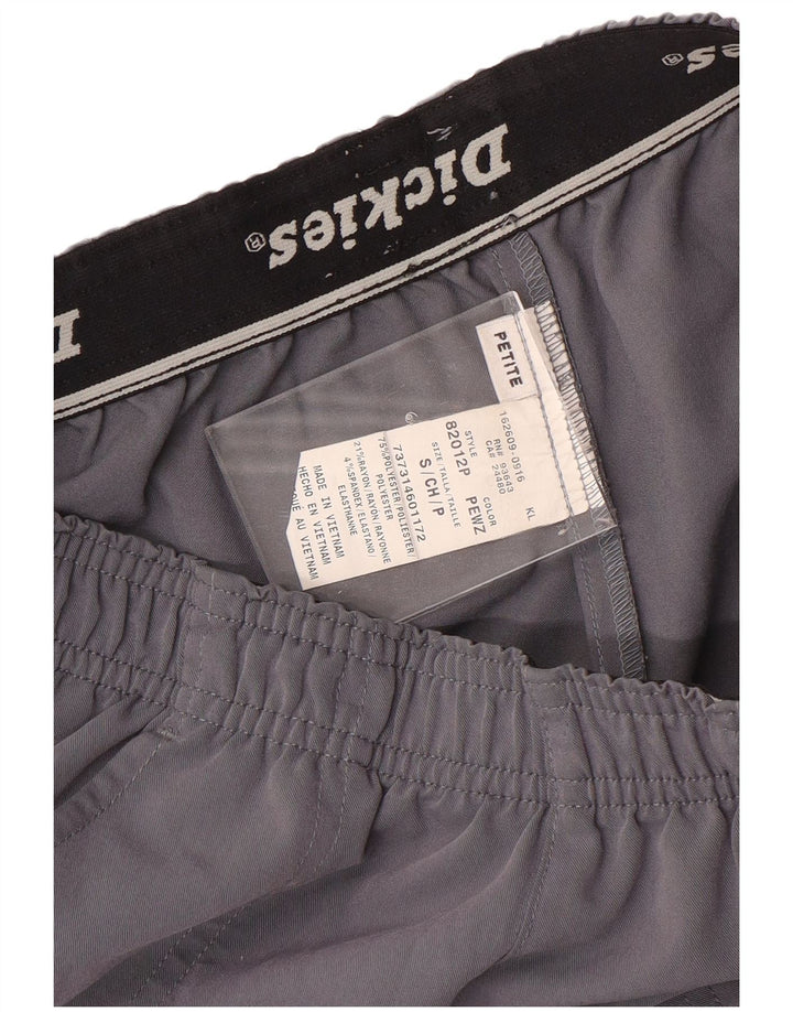 Damskie spodnie cargo DICKIES Petite Straight, małe W27 L28, szary poliester