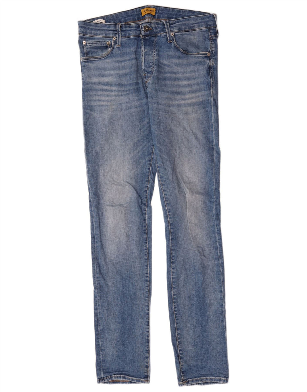 Męskie jeansy Jack & Jones GLENN Slim W32 L34 Niebieska bawełna