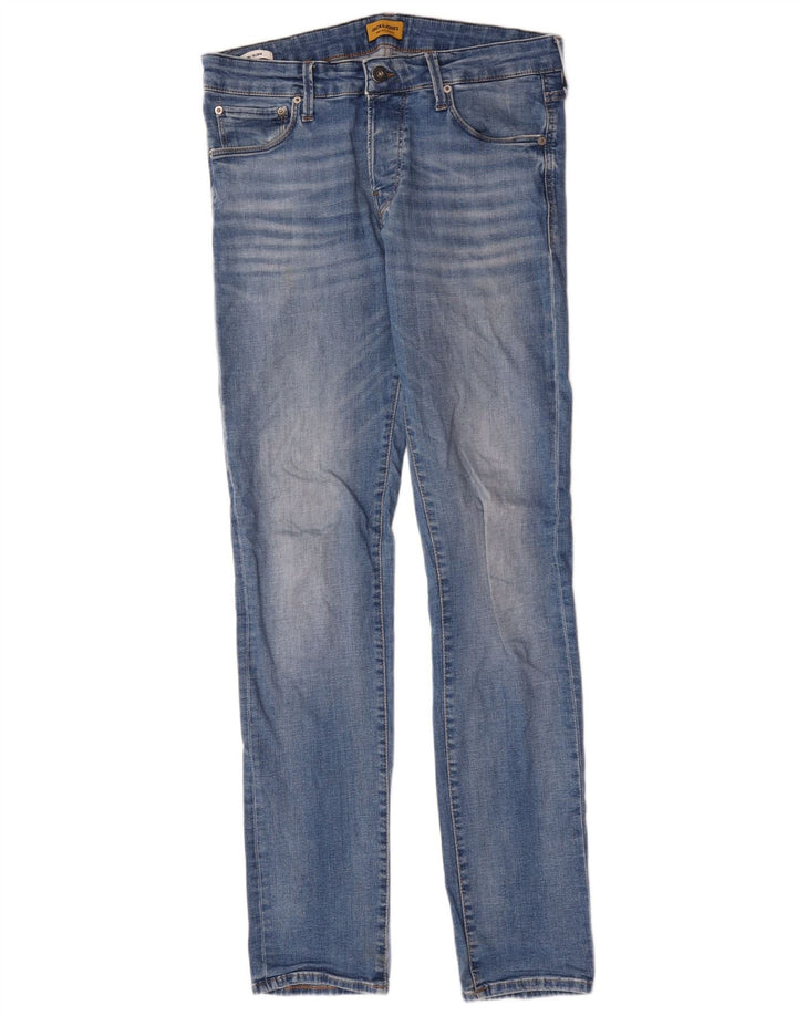 Męskie jeansy Jack & Jones GLENN Slim W32 L34 Niebieska bawełna