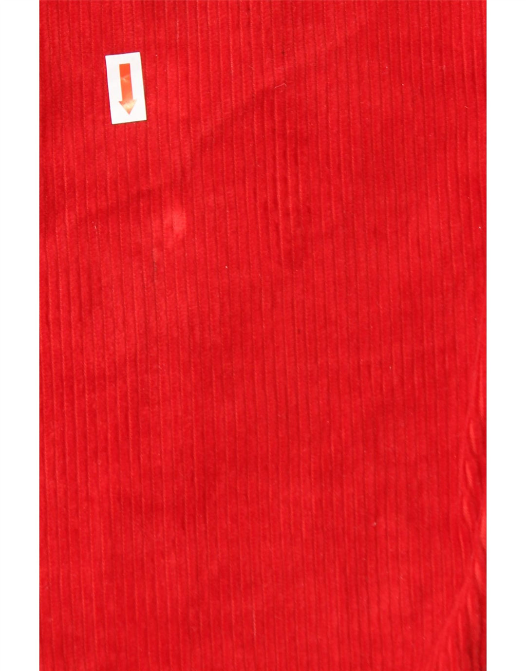 ST. BERNARD Damskie sztruksowe spodnie z wysokim stanem UK 12 Medium W24 L27 Czerwone