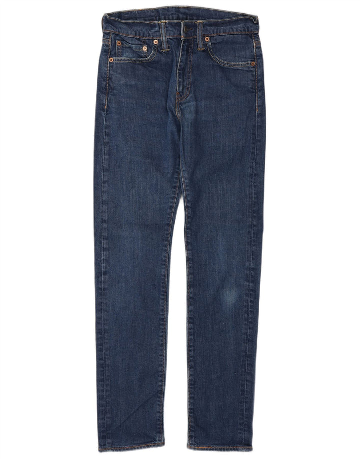 Męskie jeansy LEVI'S 510 Slim W29 L32 Niebieska bawełna
